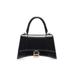 Balenciaga hourglass small bag BLACK